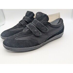 Grasshoppers Shoes Womens 9   Sneakers Black Suede Comfort Low Top